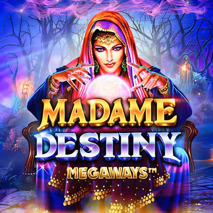 Madame Destiny slot mystical wilds and free spins with rising multipliers